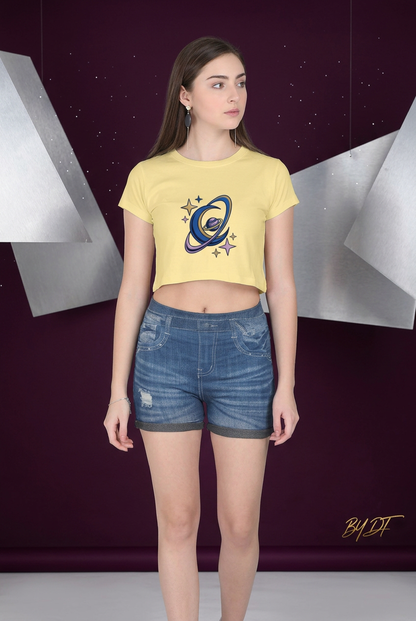Own Your Orbit Crop Top