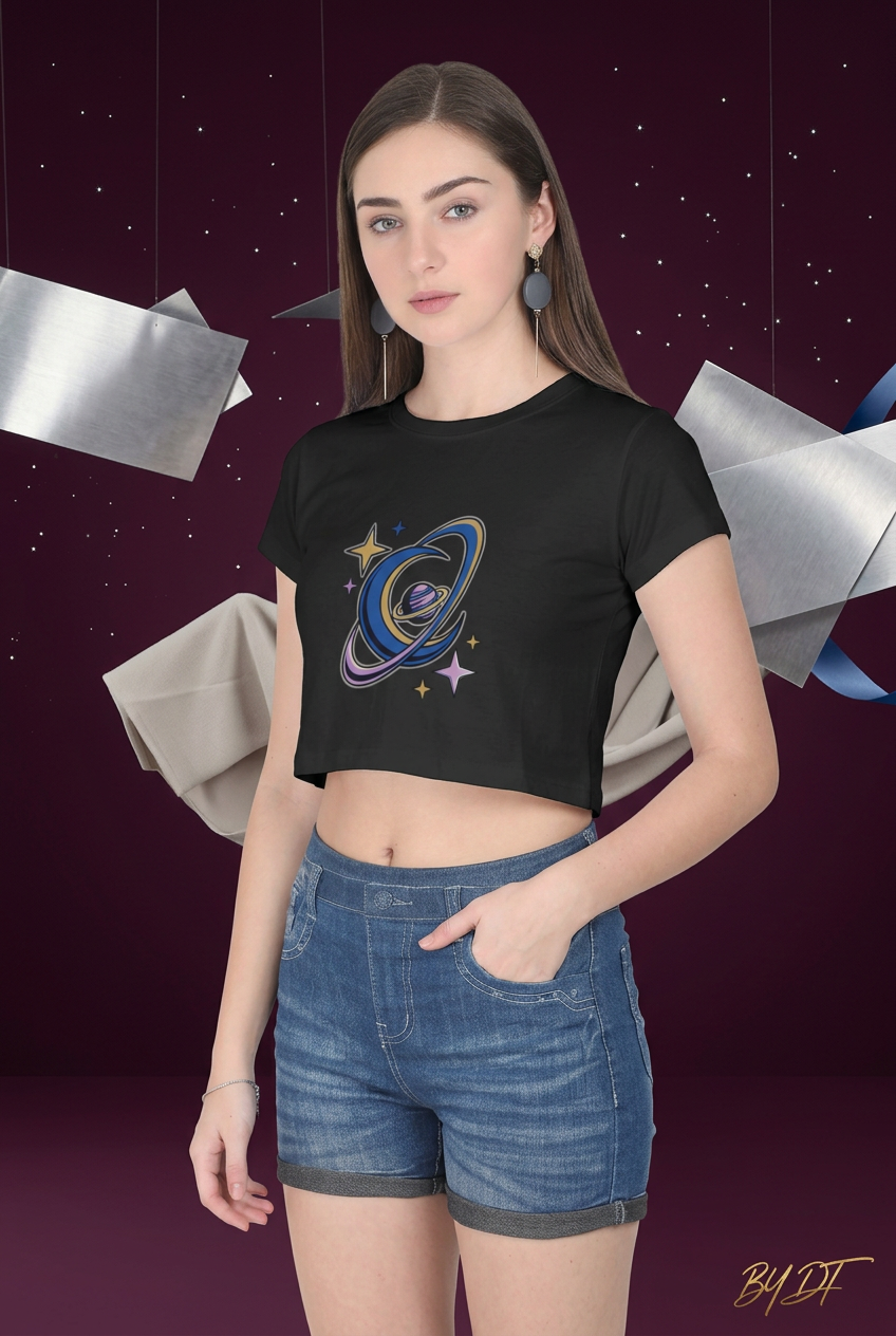 Own Your Orbit Crop Top