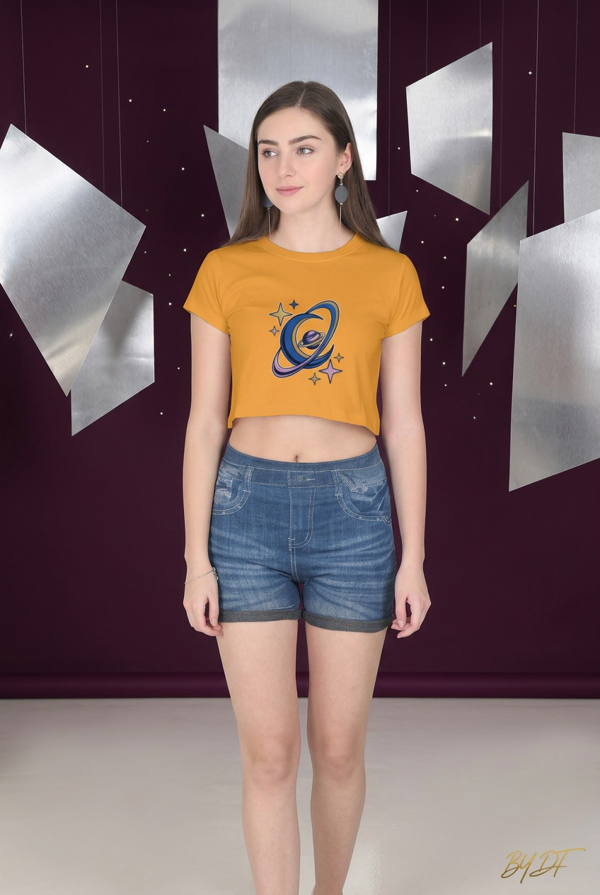 Own Your Orbit Crop Top