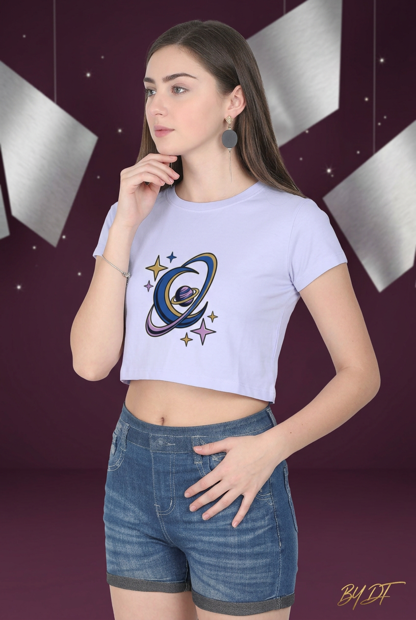Own Your Orbit Crop Top