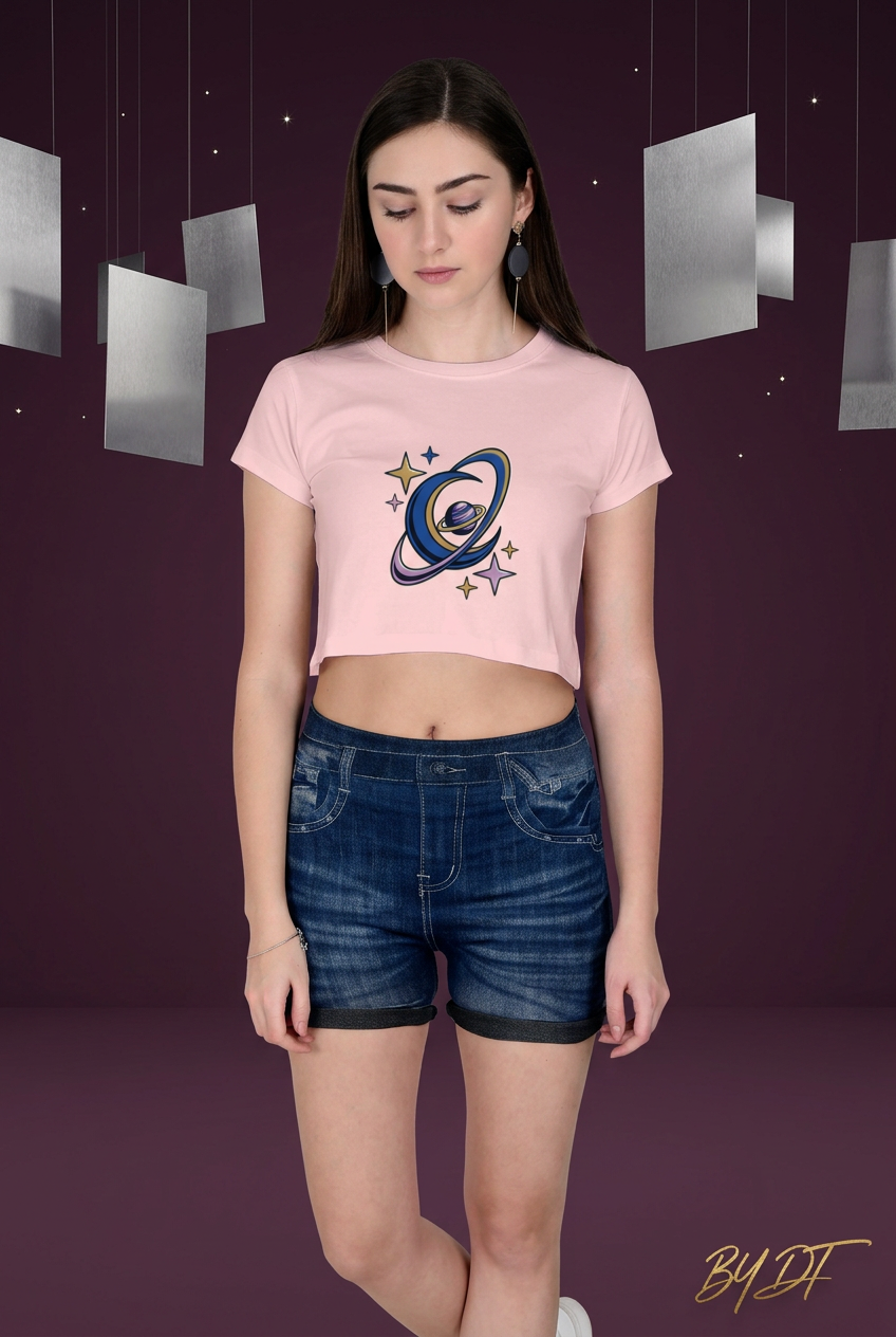 Own Your Orbit Crop Top