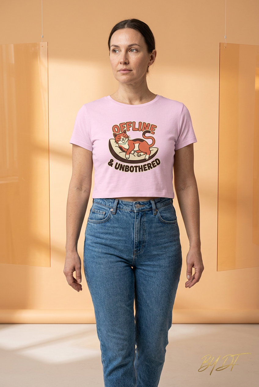 Offline & Unbothered Tee