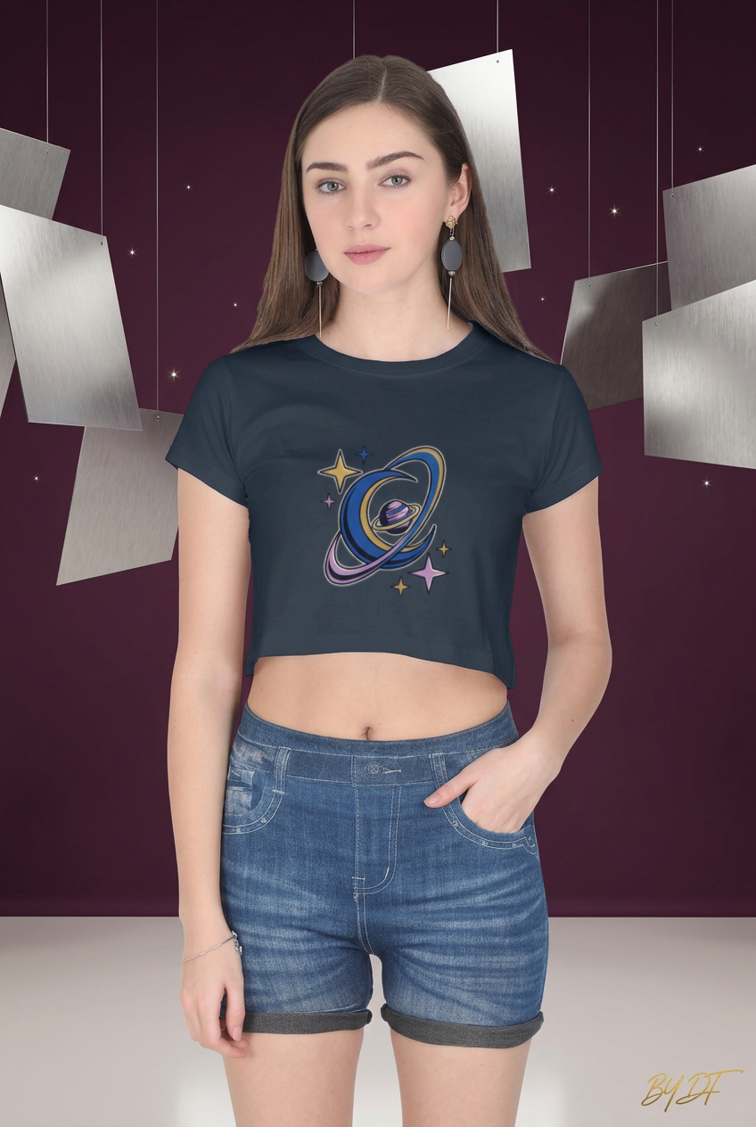 Own Your Orbit Crop Top
