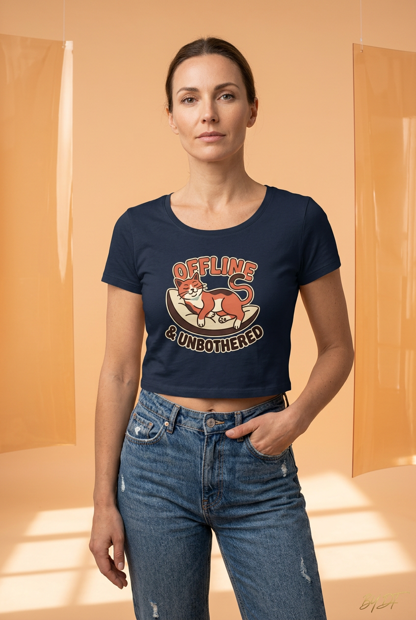 Offline & Unbothered Tee