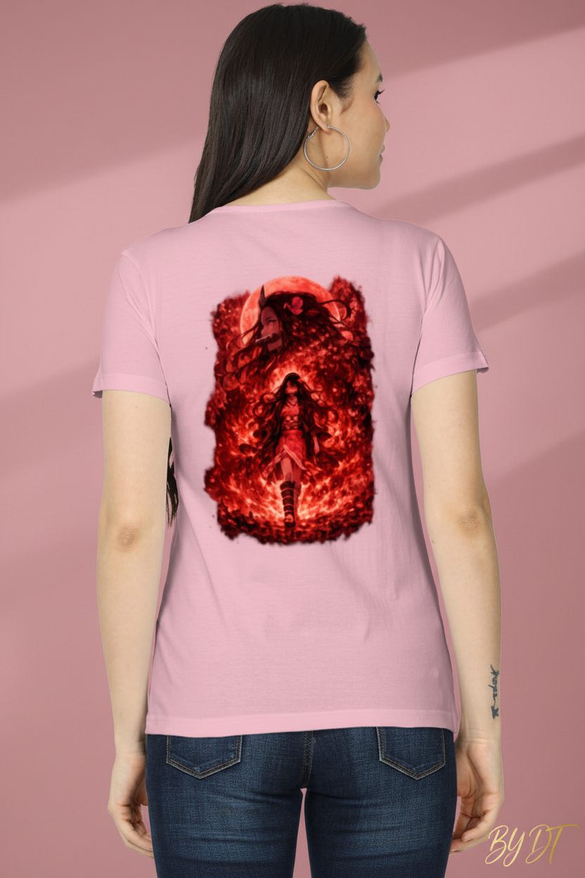 Baby Light Pink Back - Nezuko