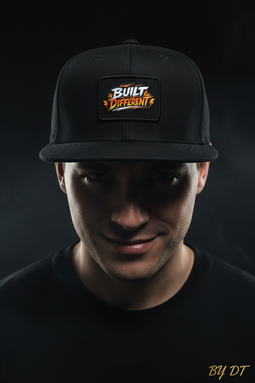Black - Built Different Snapback