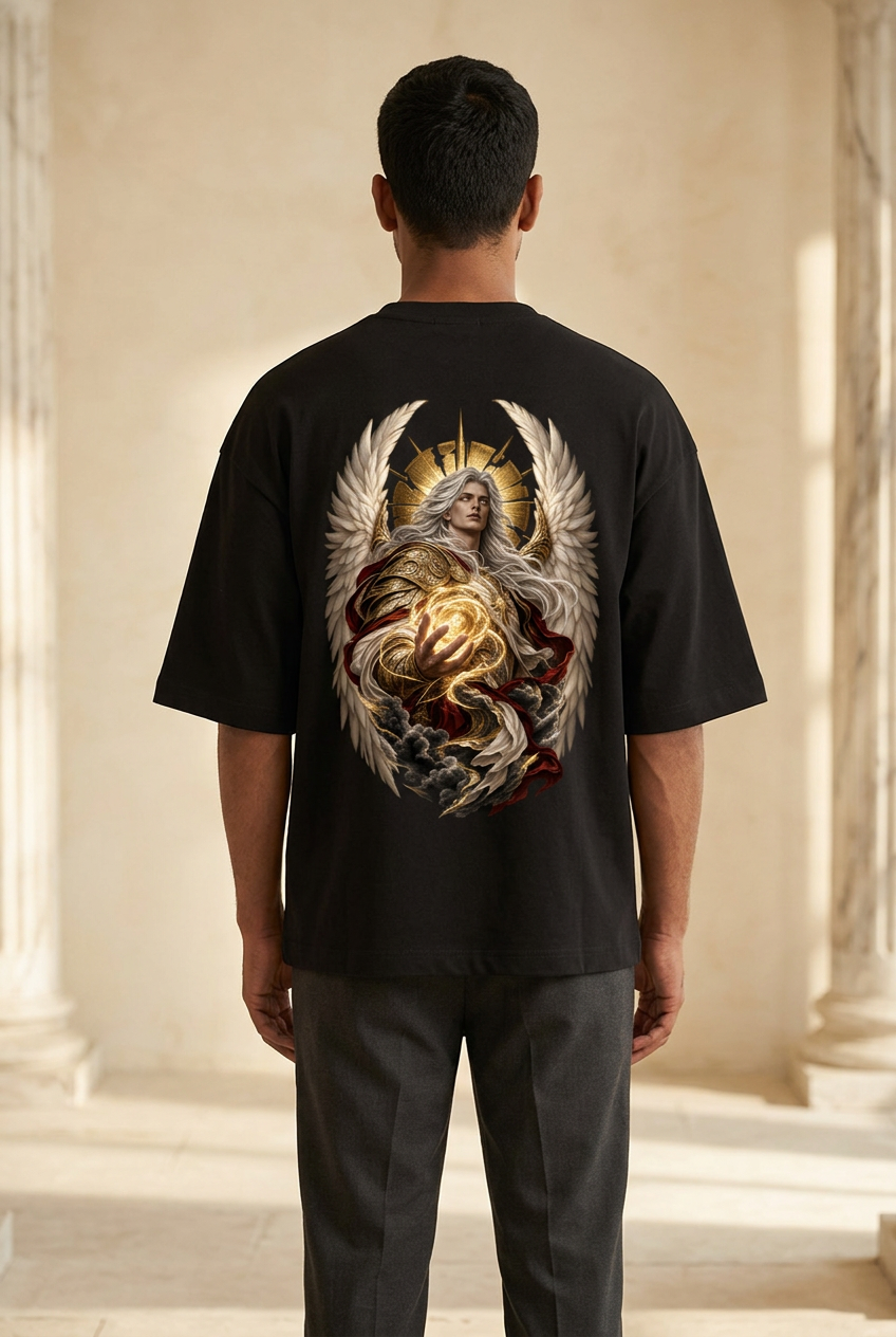 Divine Ascendant Terry Oversized Tee