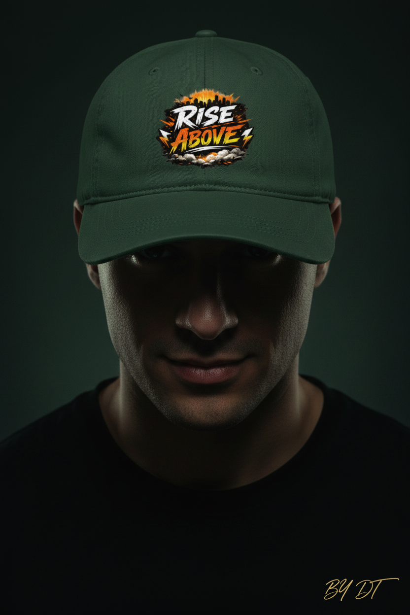 Bottle Green - Rise Above Cap