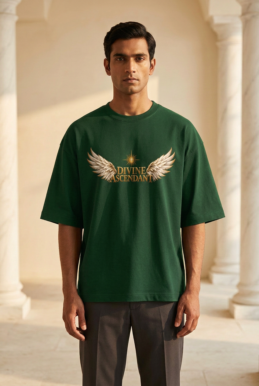 Divine Ascendant Terry Oversized Tee