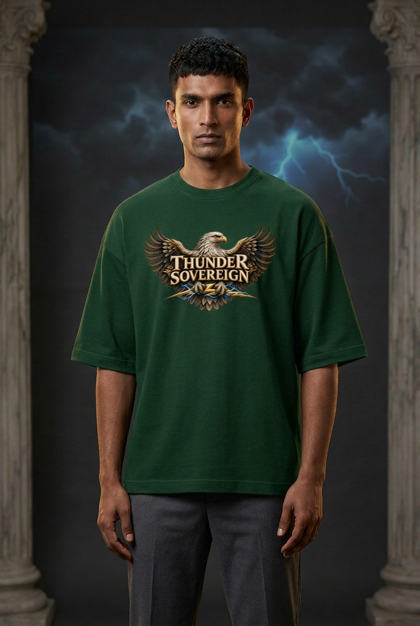Thunder Sovereign Terry Oversized Tee