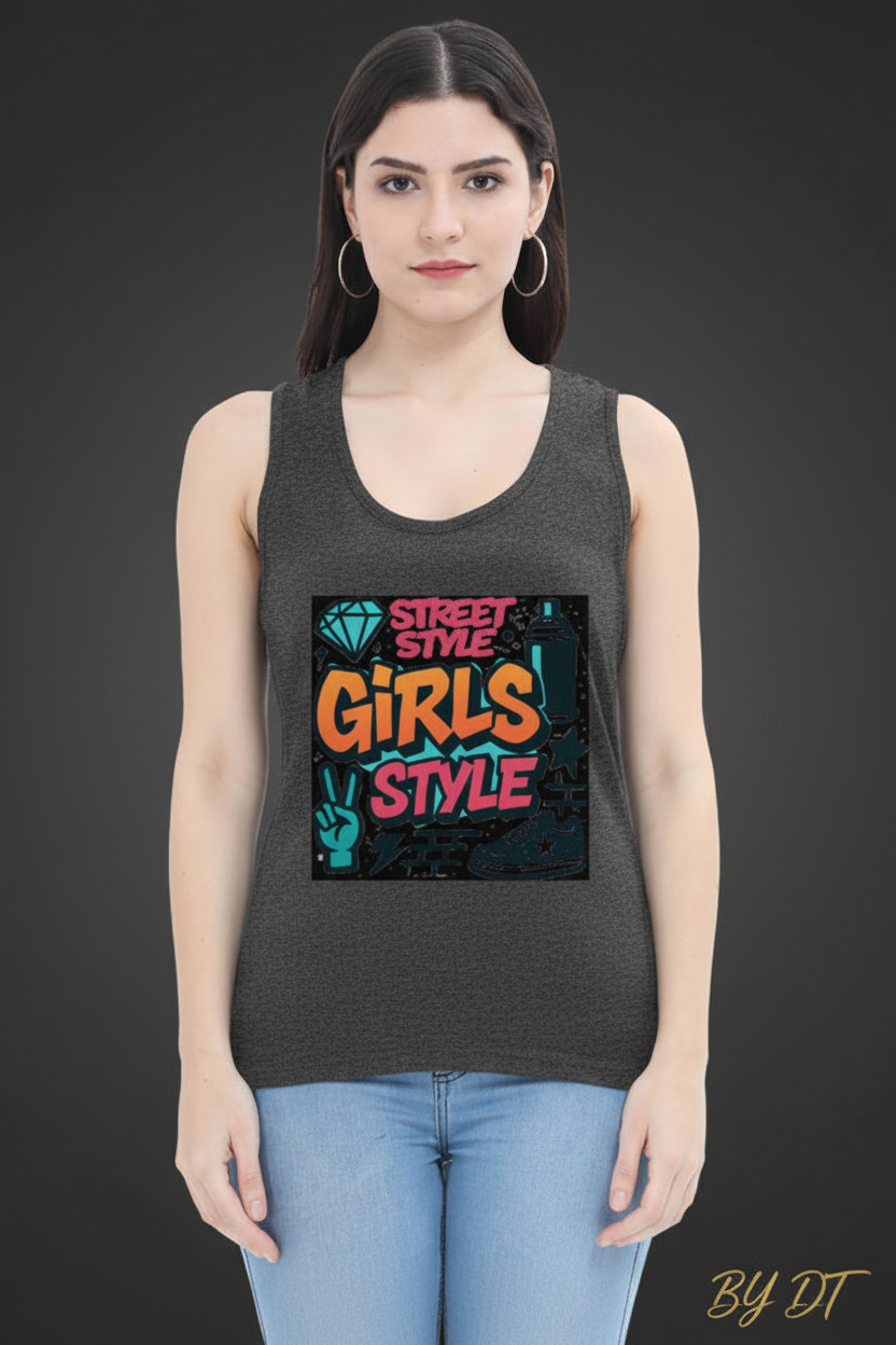 Charcoal Melange - Street Style Girls