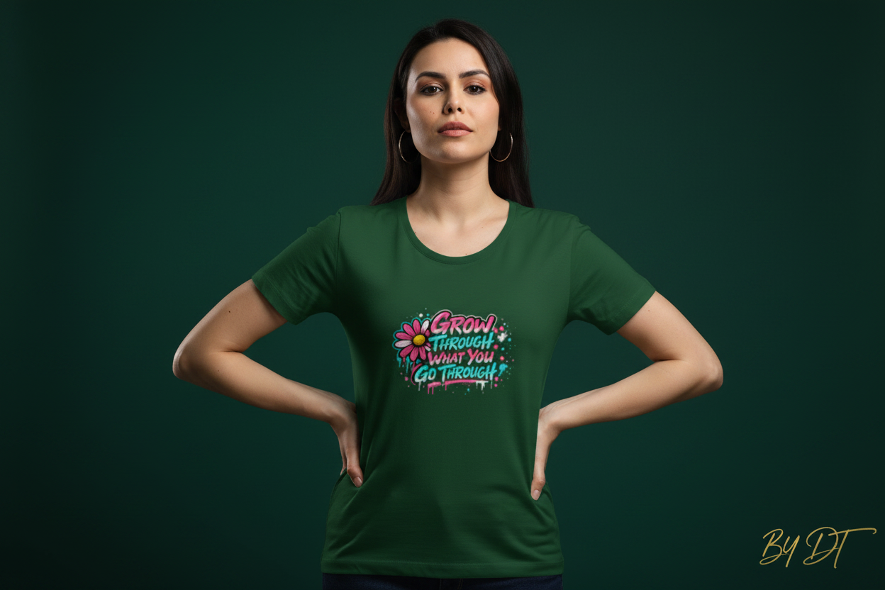 Grow Through - Bottle Green