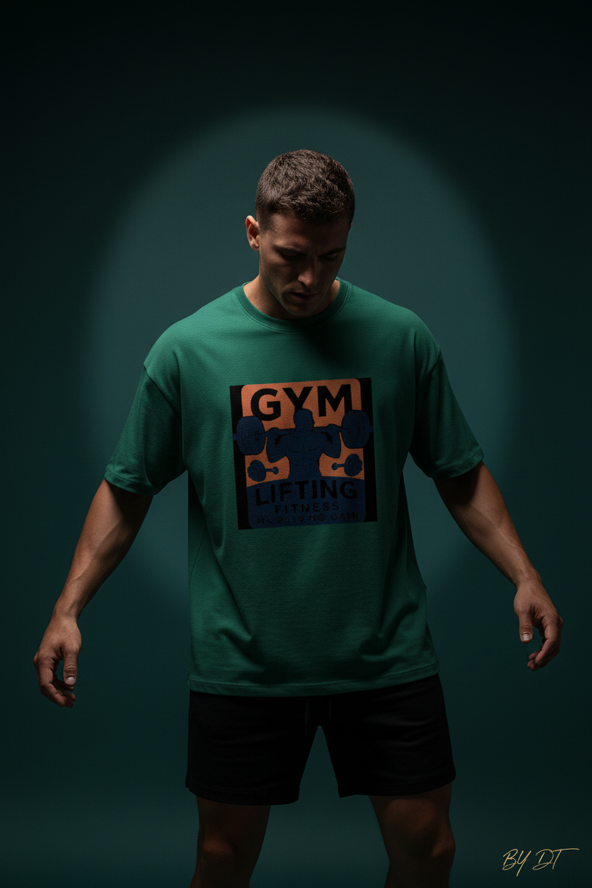 Jade Lifting Fitness Terry Tee