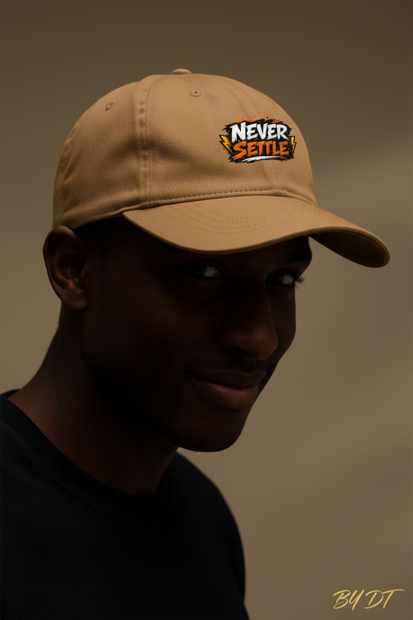 Khaki - Never Settle Close-up