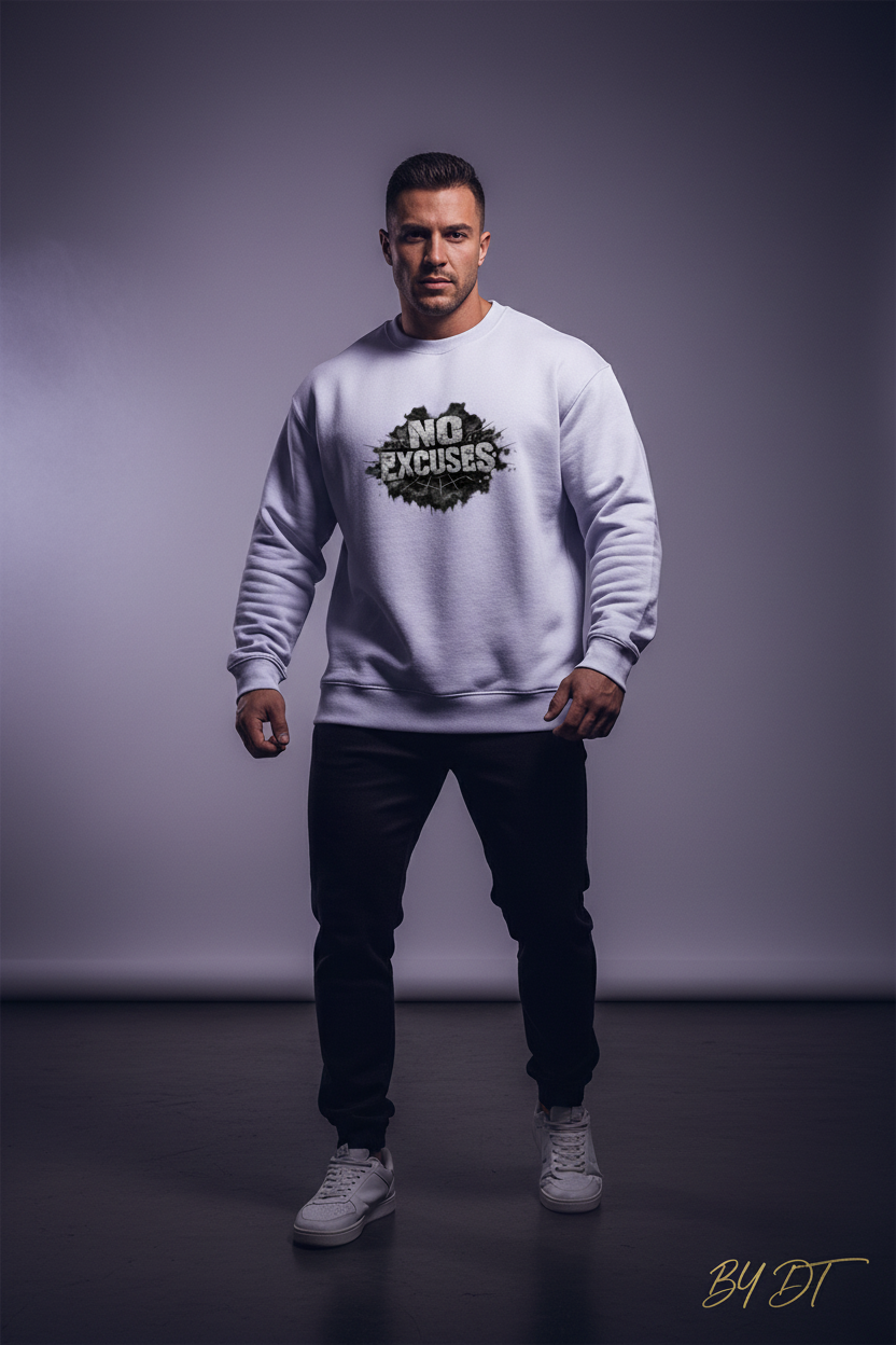 Lavender - No Excuses Sweatshirt