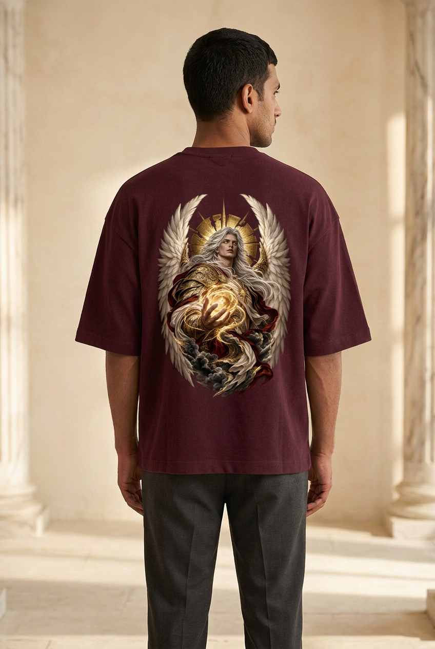 Divine Ascendant Terry Oversized Tee