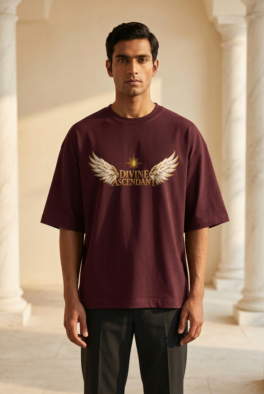 Divine Ascendant Terry Oversized Tee