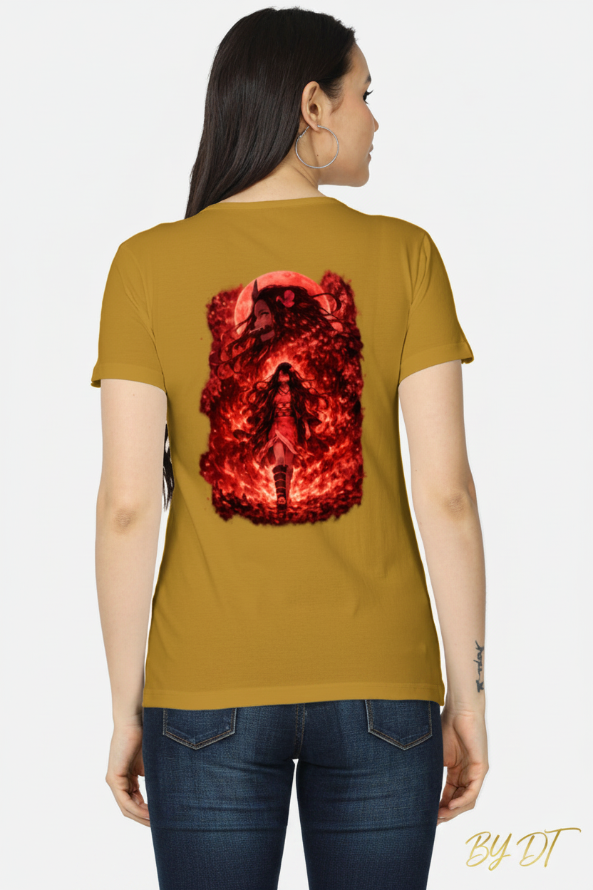 Mustard Yellow Back - Nezuko