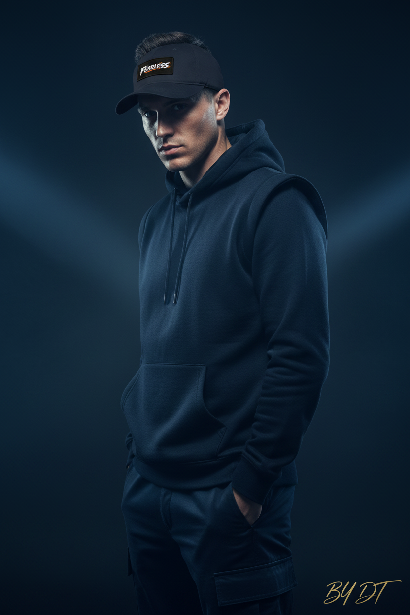 Navy Blue - Fearless Cap