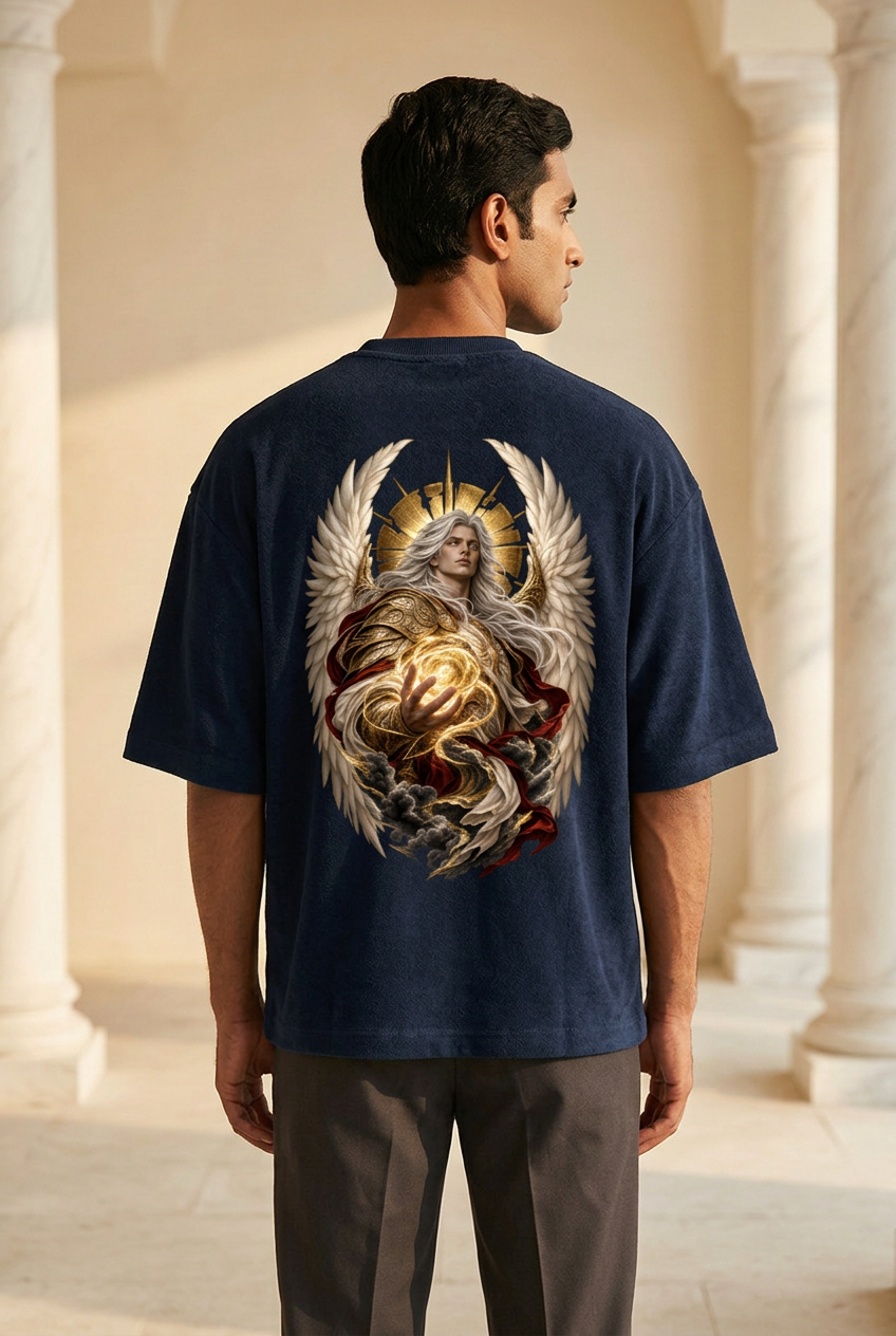 Divine Ascendant Terry Oversized Tee