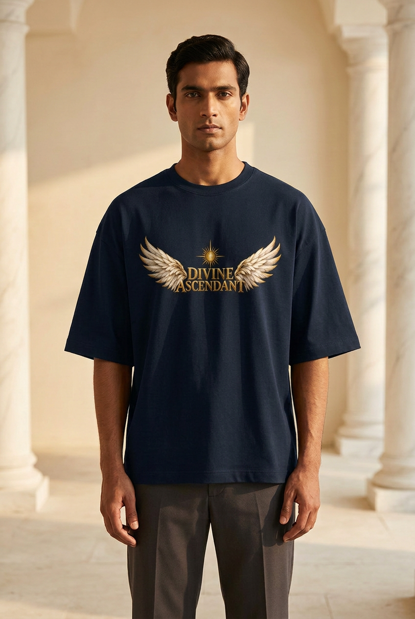 Divine Ascendant Terry Oversized Tee