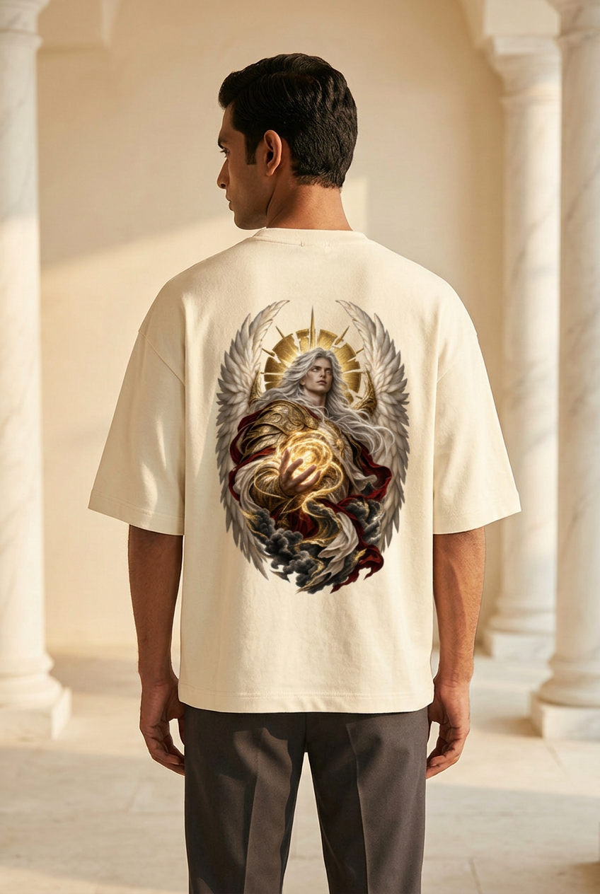 Divine Ascendant Terry Oversized Tee