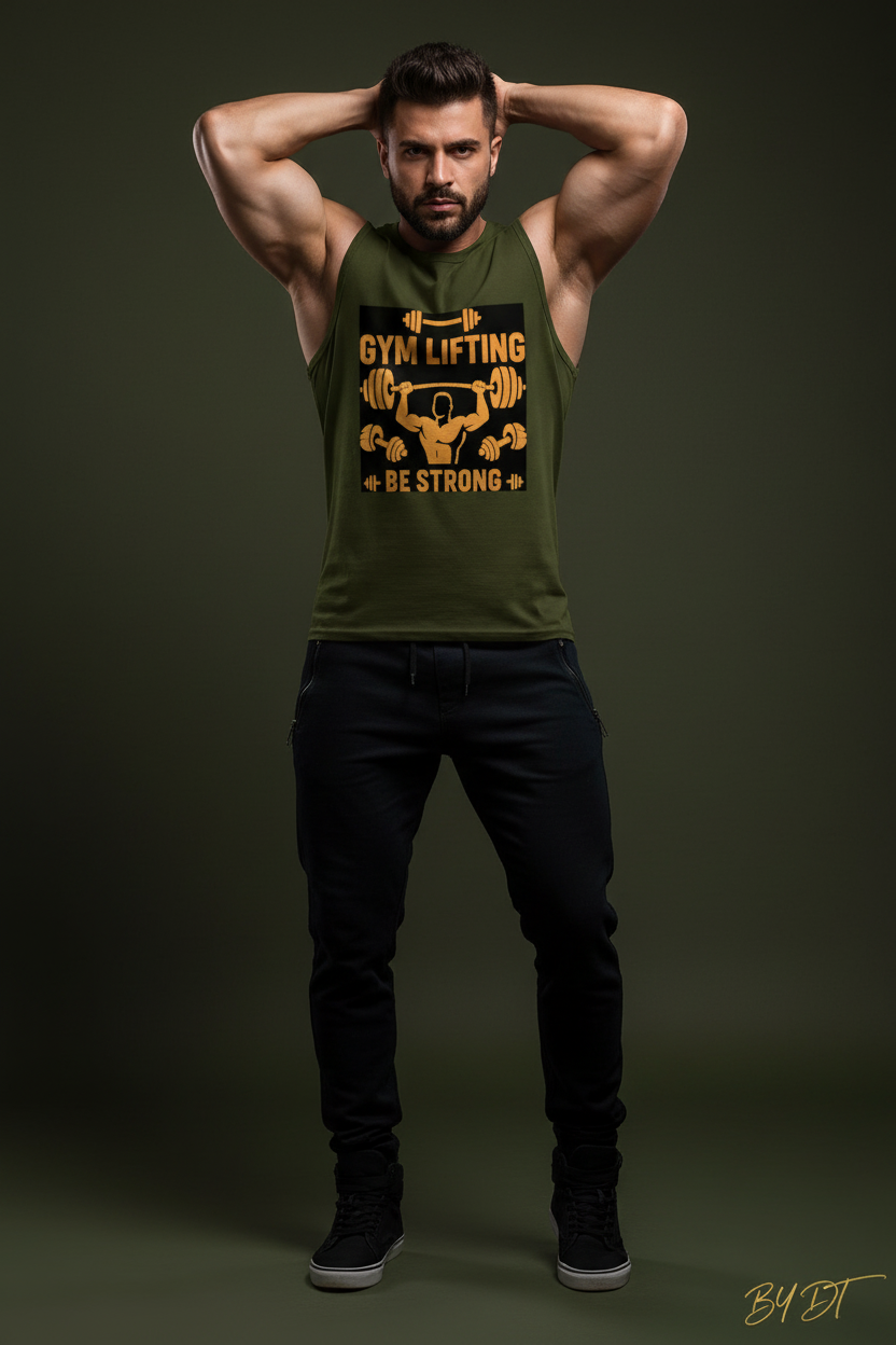 Olive Green Be Strong
