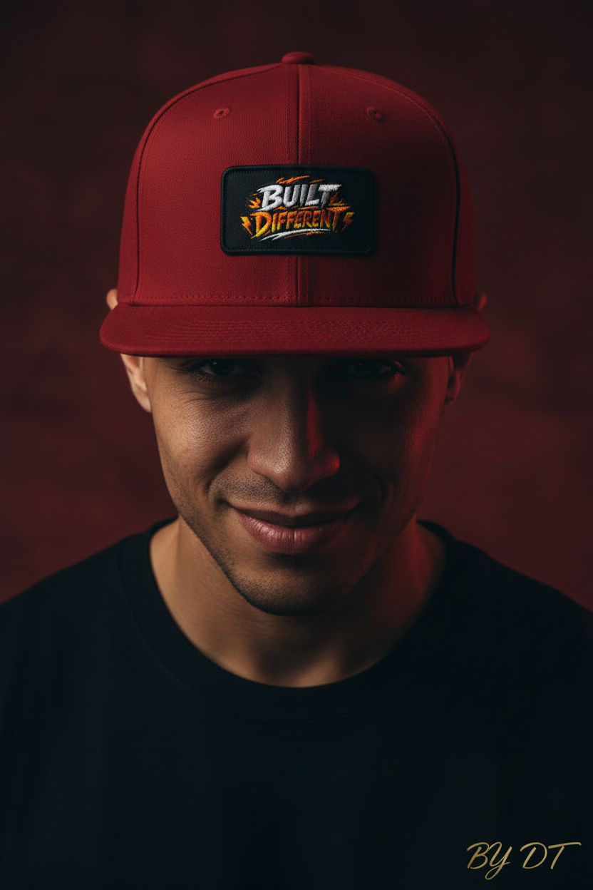 Red - Built Different Snapback