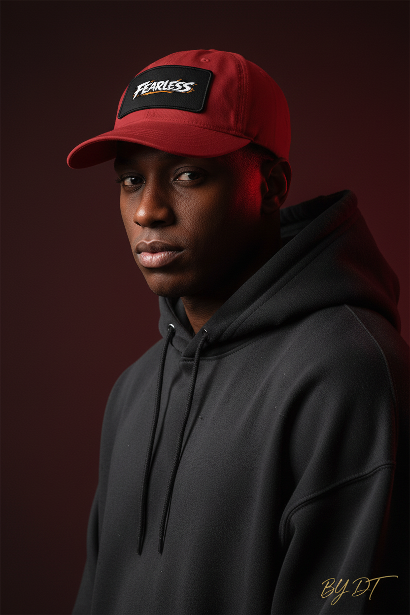 Red - Fearless Cap