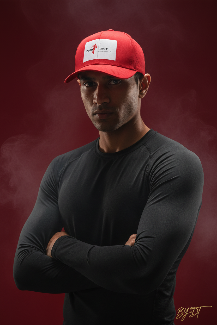 Red Push Limit Cap