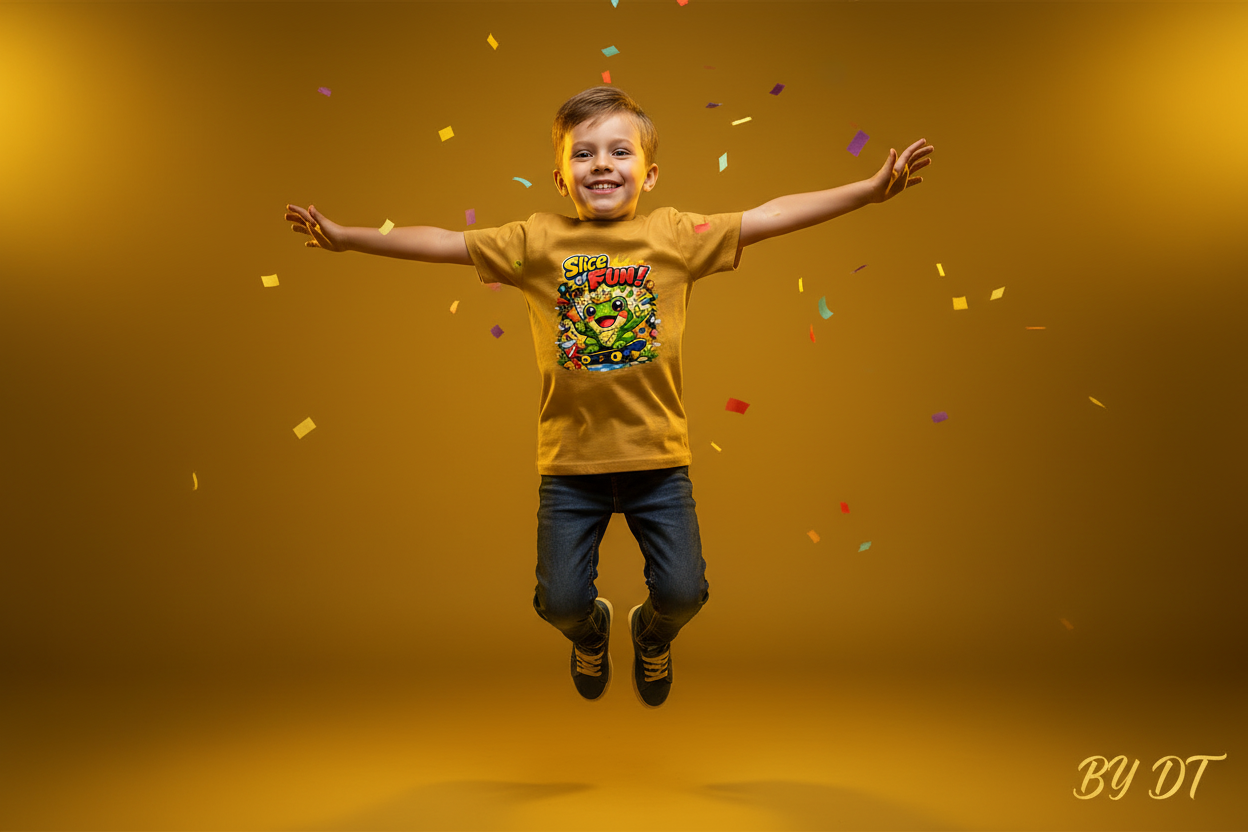 Slice of Fun - Golden Yellow