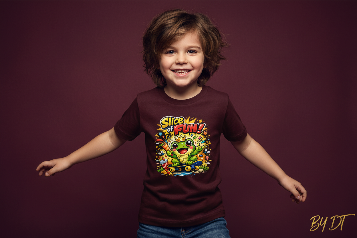 Slice of Fun - Maroon