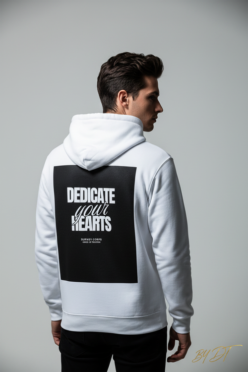 White - Attack On Titan Hoodie