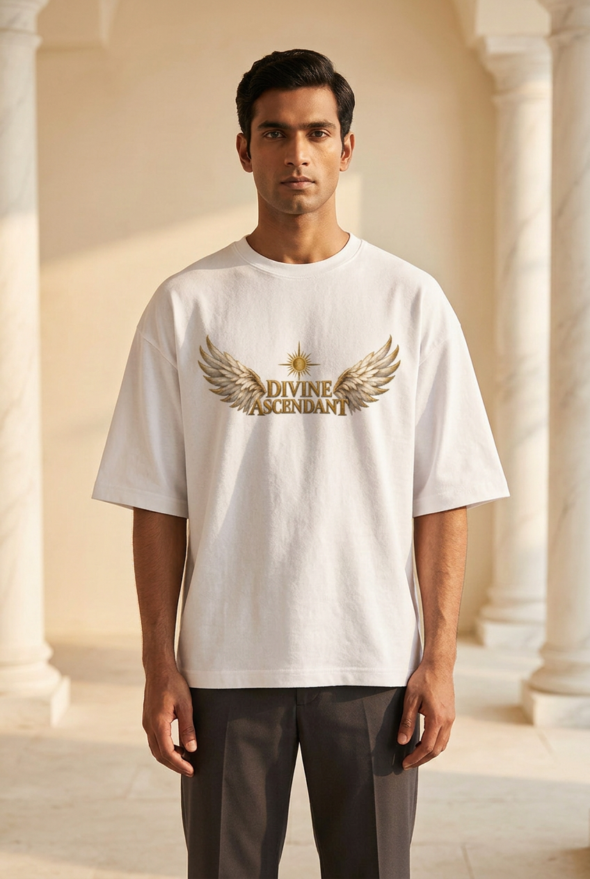 Divine Ascendant Terry Oversized Tee
